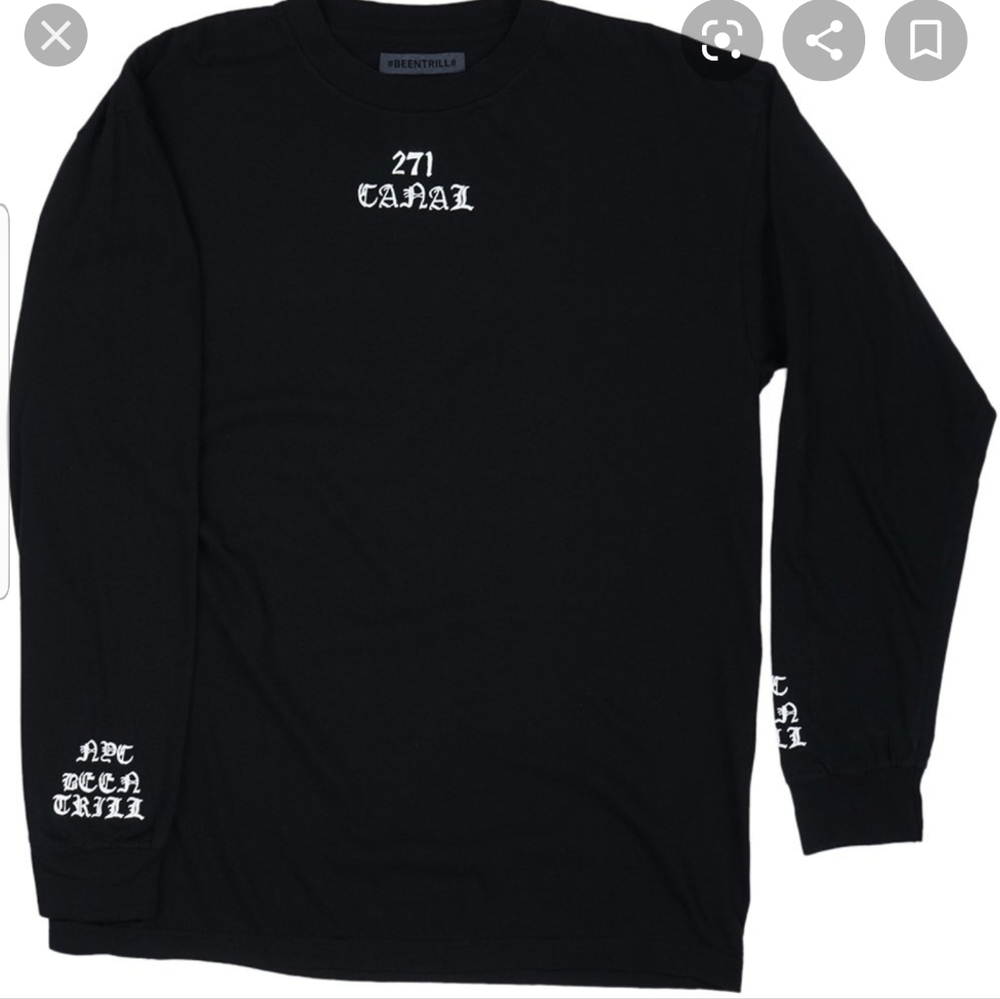 Been Trill x Virgil Abloh top, XL